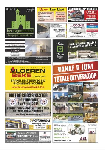 Kaft van Het Pajottenland 20150603